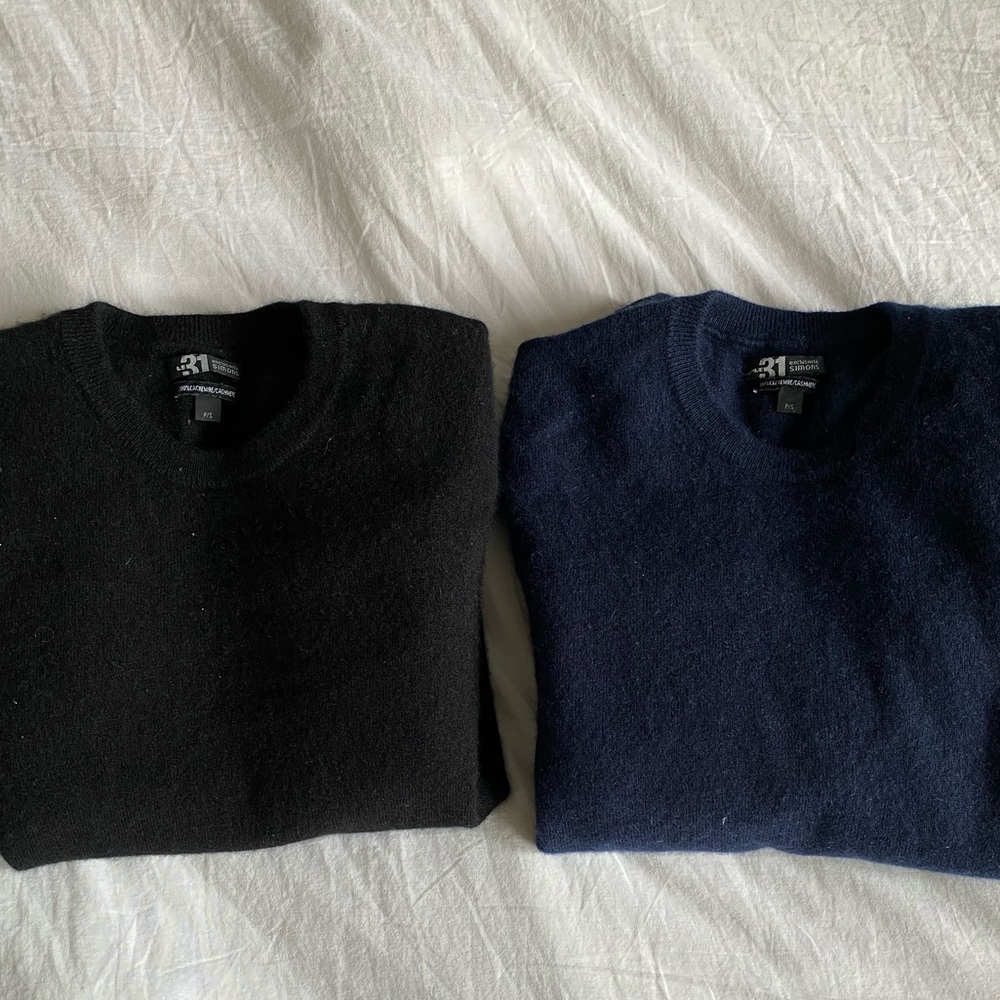 MENS cashmere sweaters size S